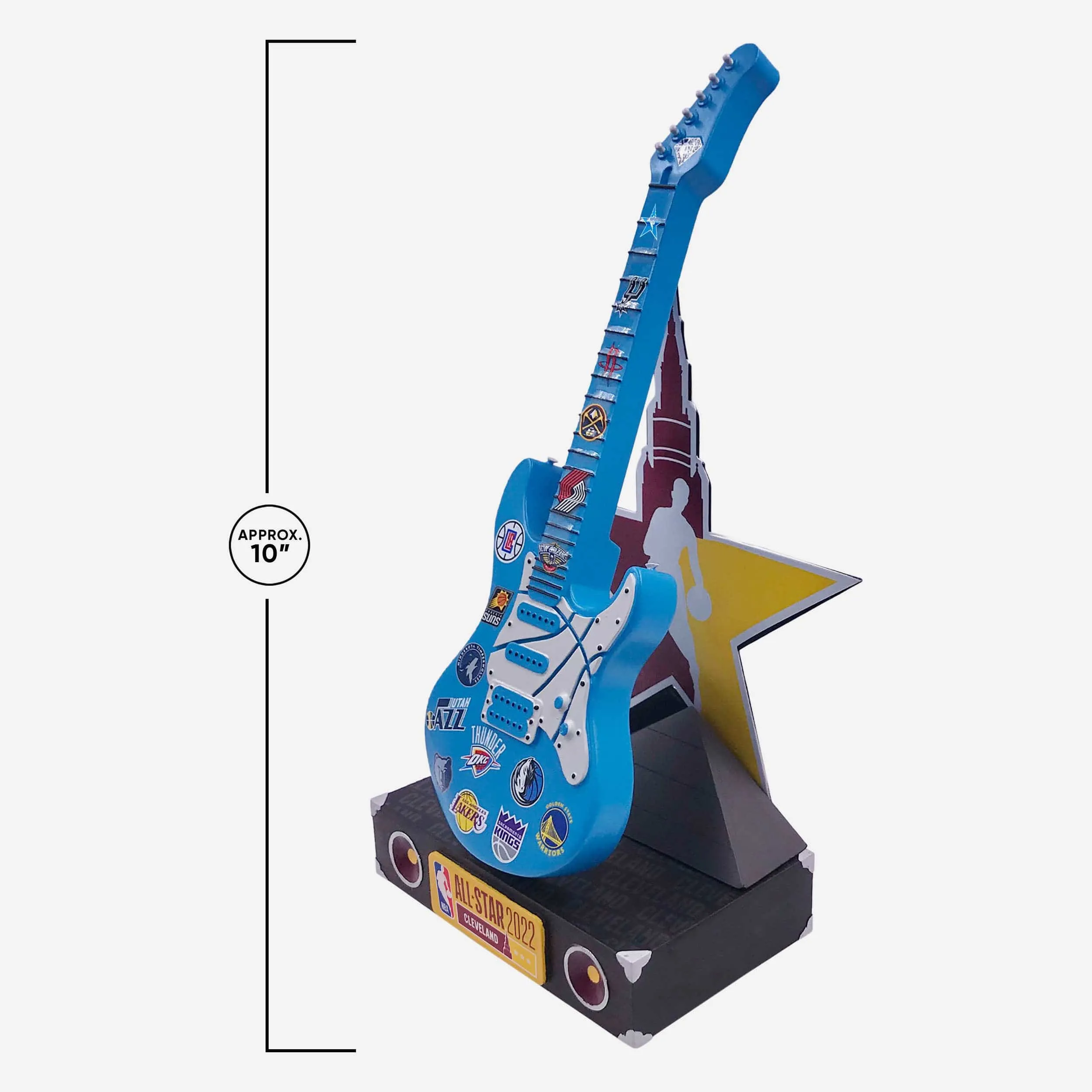 2022 NBA All-Star Game West Guitar On Parade Figurine