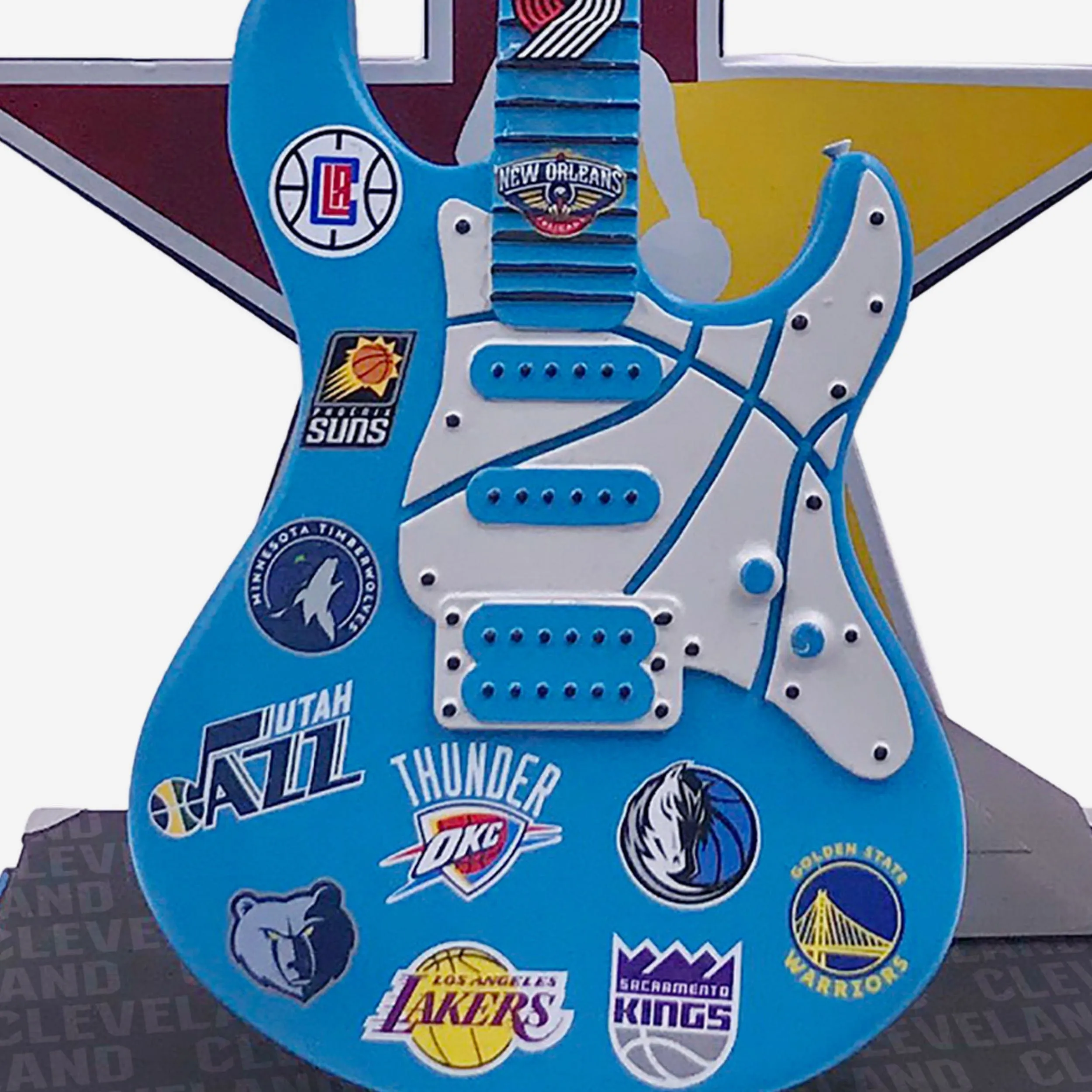 2022 NBA All-Star Game West Guitar On Parade Figurine