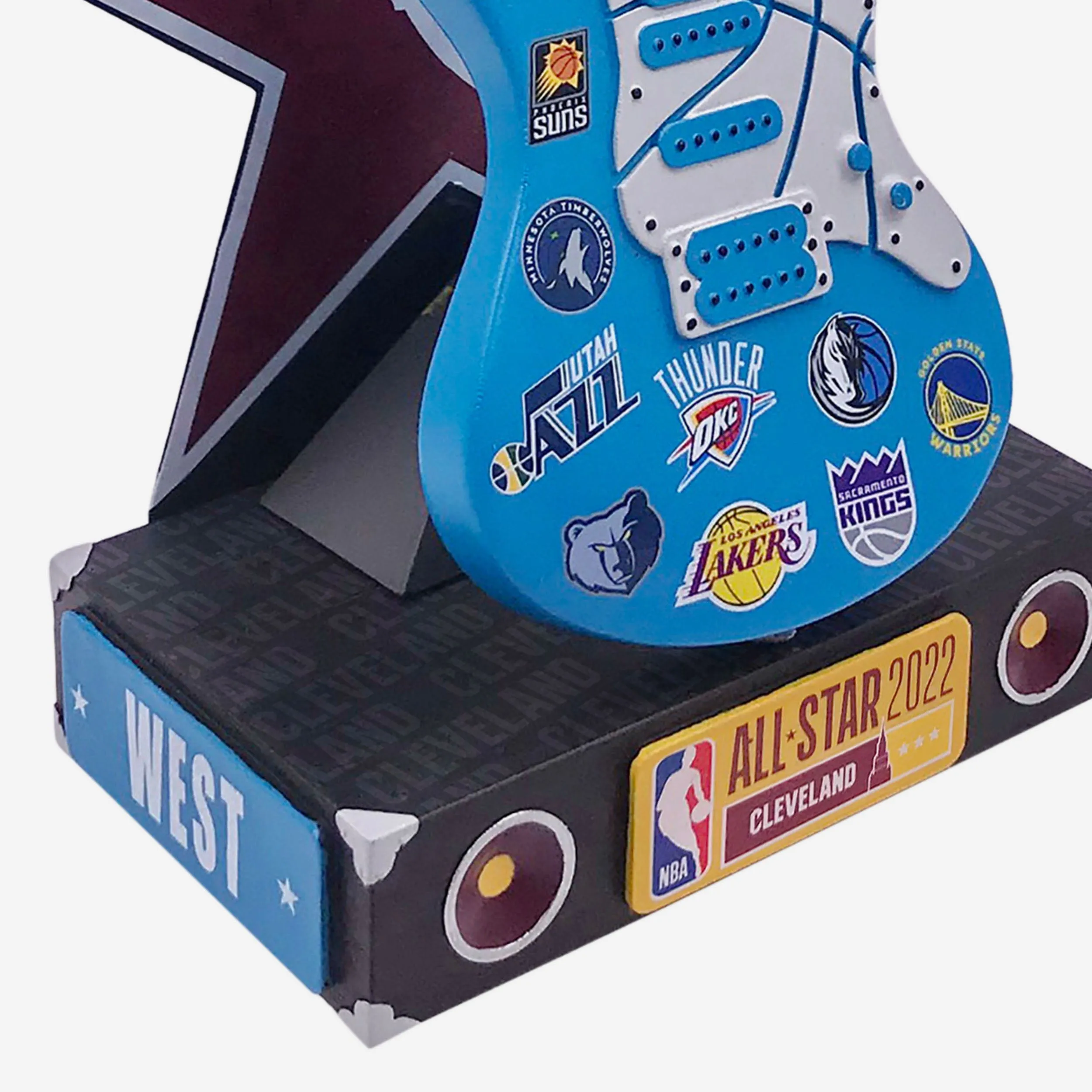 2022 NBA All-Star Game West Guitar On Parade Figurine