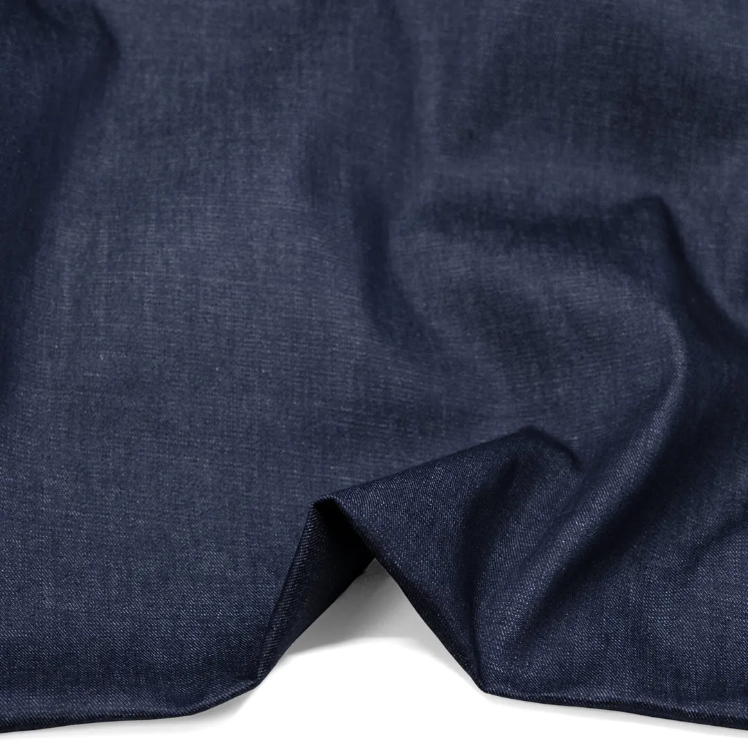 9.5oz Candiani Mills Comfort Stretch Denim - Medium Indigo