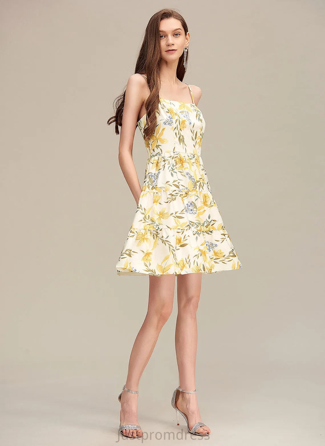 A-line Formal Dresses Dresses Alejandra Neck Square