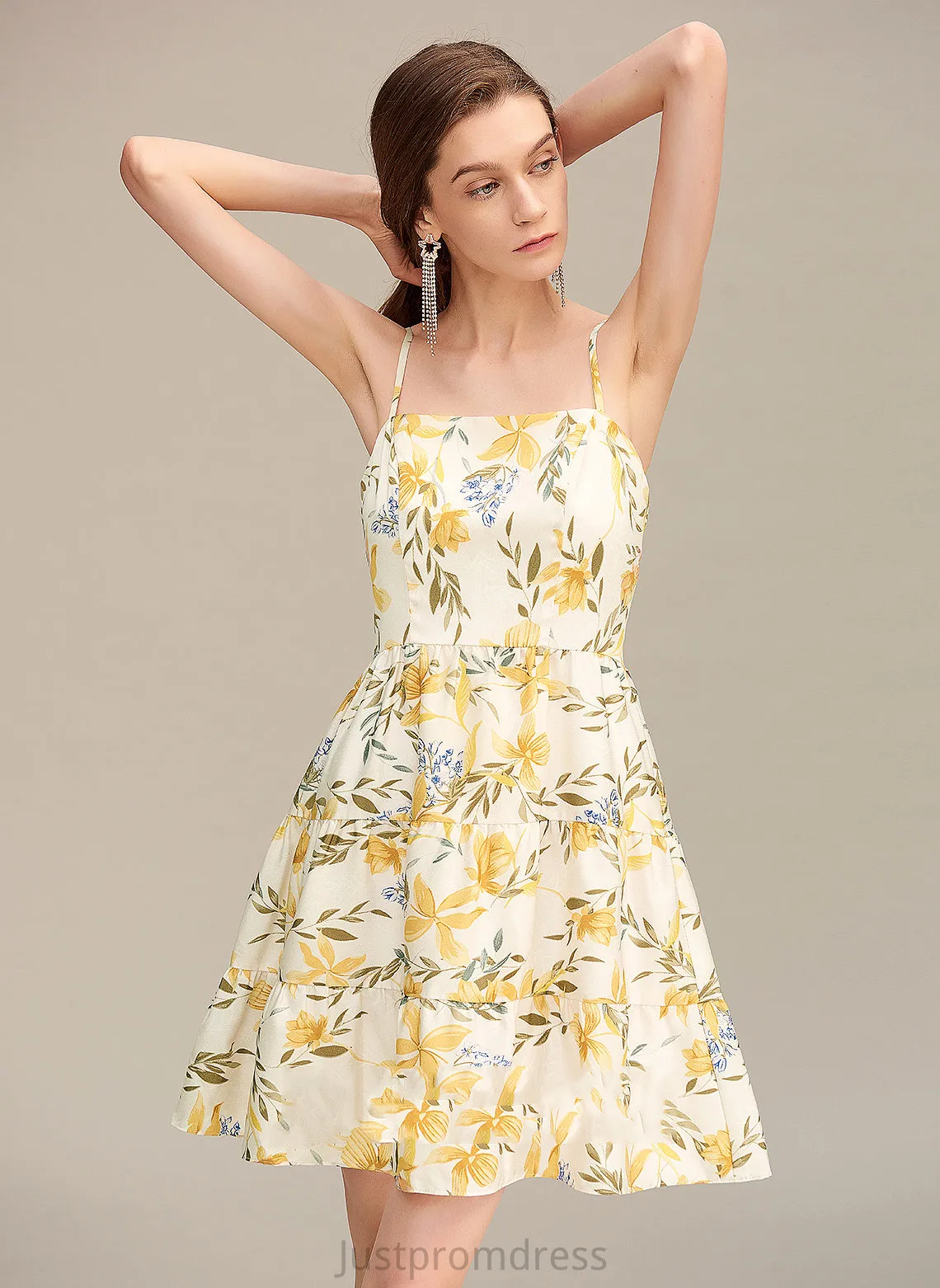 A-line Formal Dresses Dresses Alejandra Neck Square