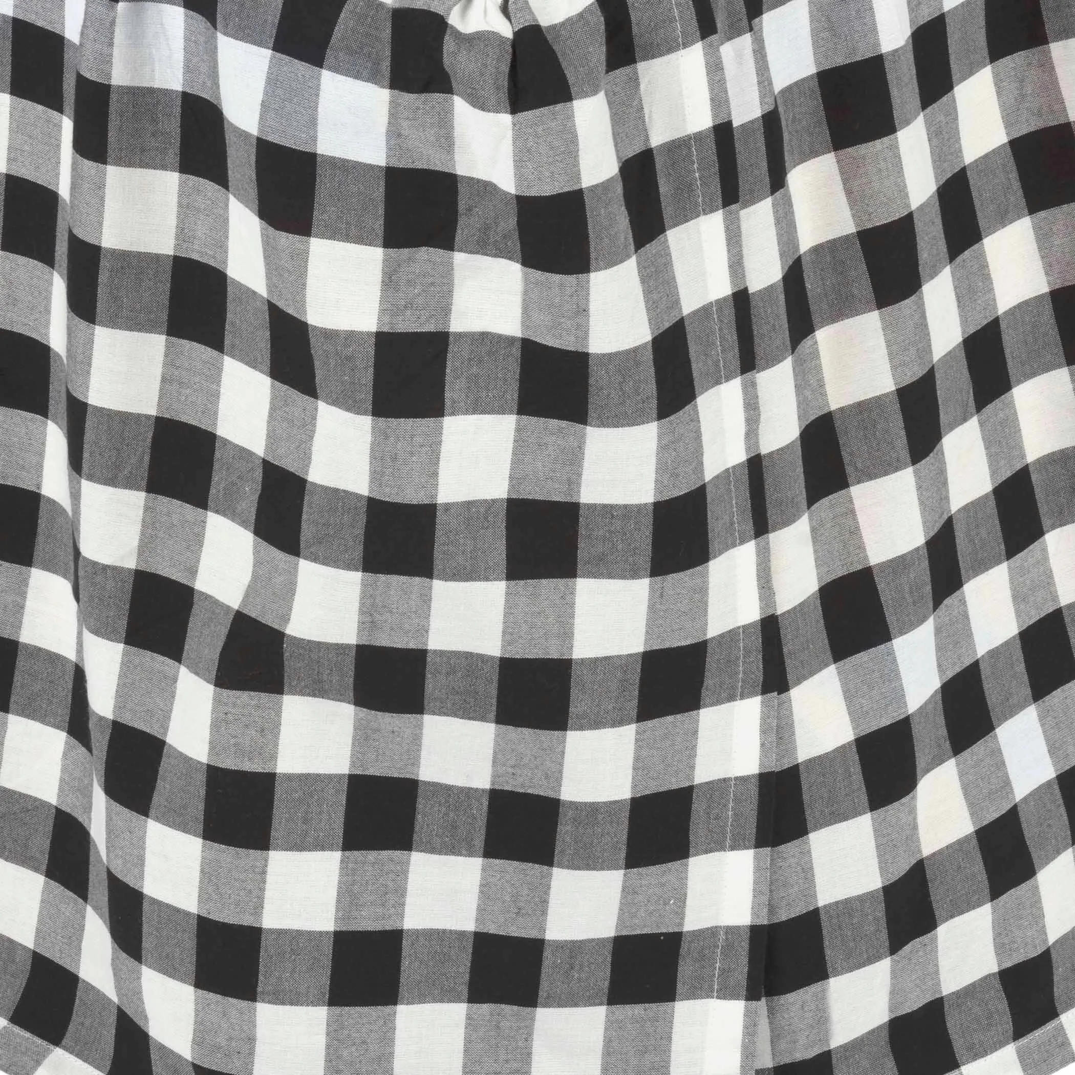 Annie Buffalo Black Check Bed Skirts VHC Brands