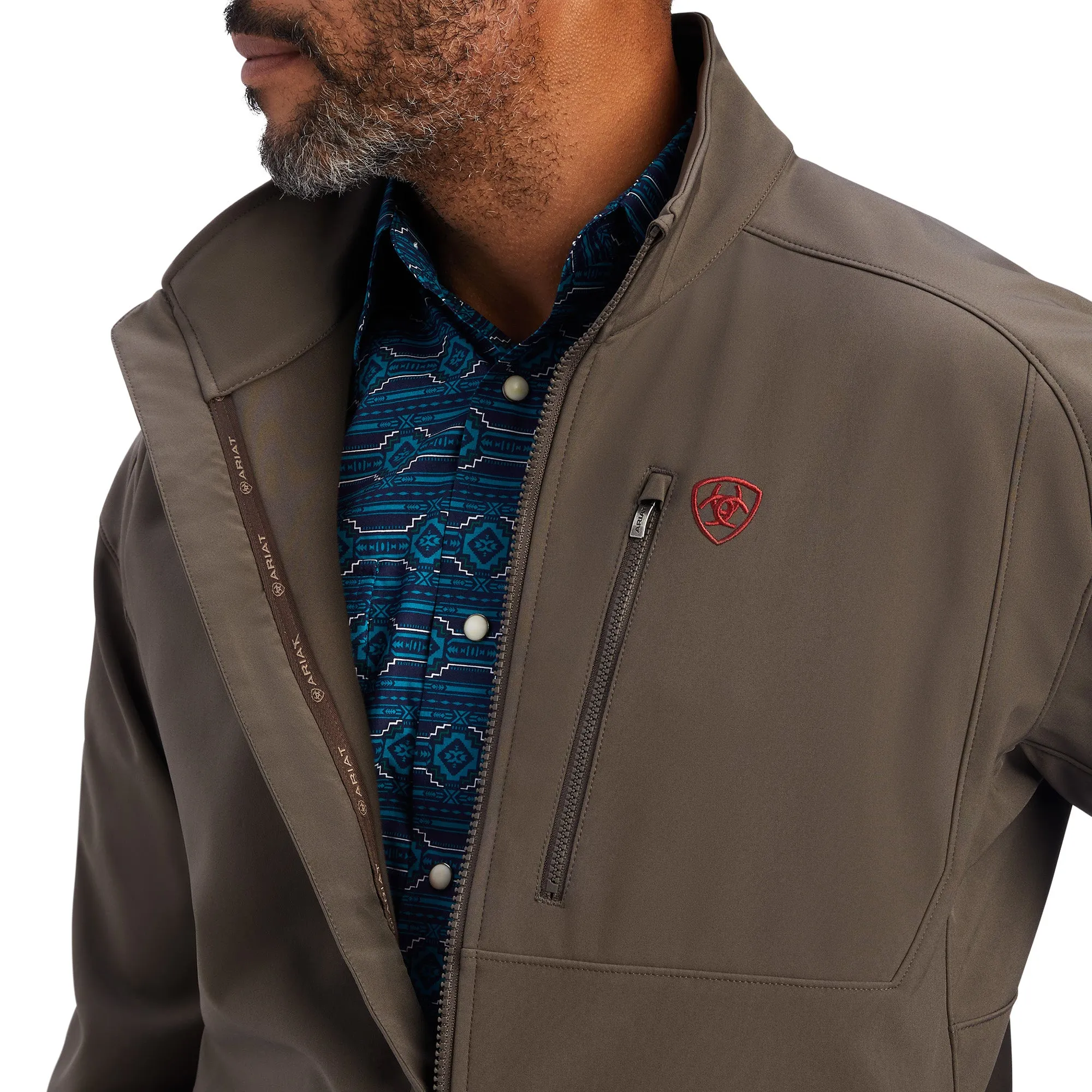 Ariat® Men's Logo 2.0 Banyan Bark Softshell Jacket 10041614