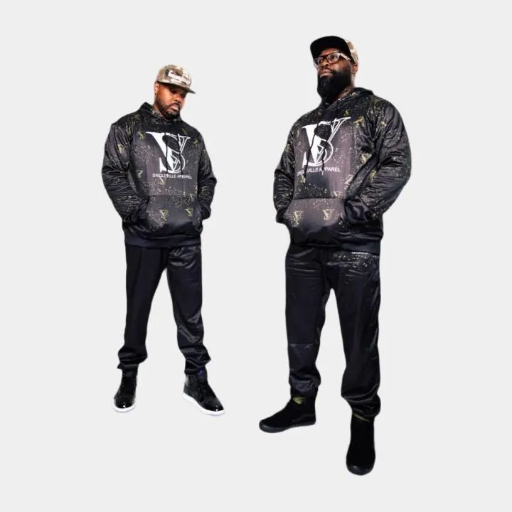 Baggy Fit Tracksuit With Hoodie
