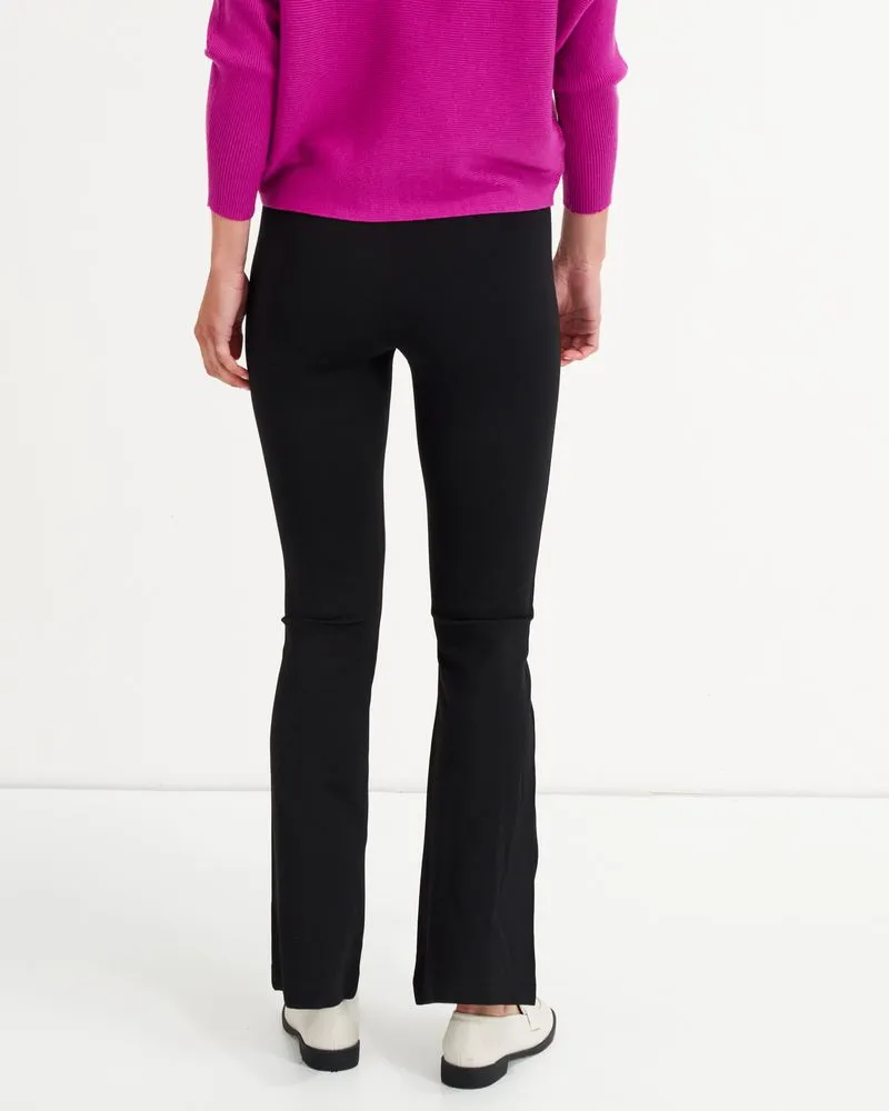 Barb Bootleg ponte Pant - Black