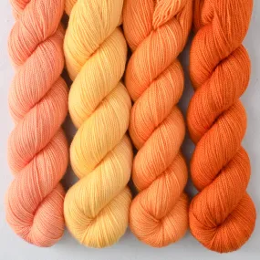 Beam, French Marigold, Ortanique, Yellow Amber - Yummy 2-Ply Quartet - Wild Iris