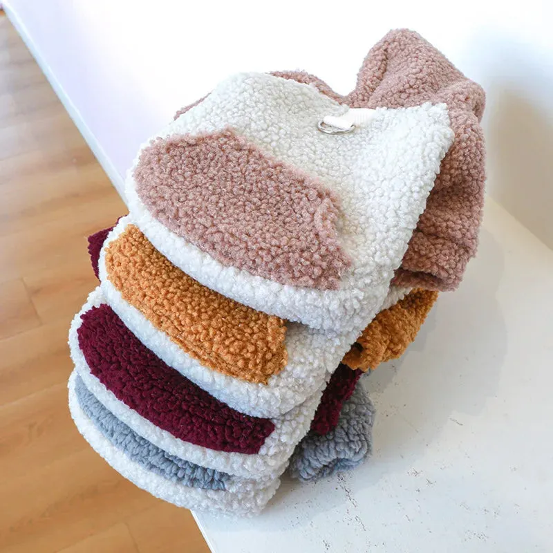 Berber Fleece Pet Hoodie for Dog and Cat