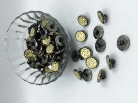 Black & Sand GoldenUnique Designed Suit/Coat/Blazer Button