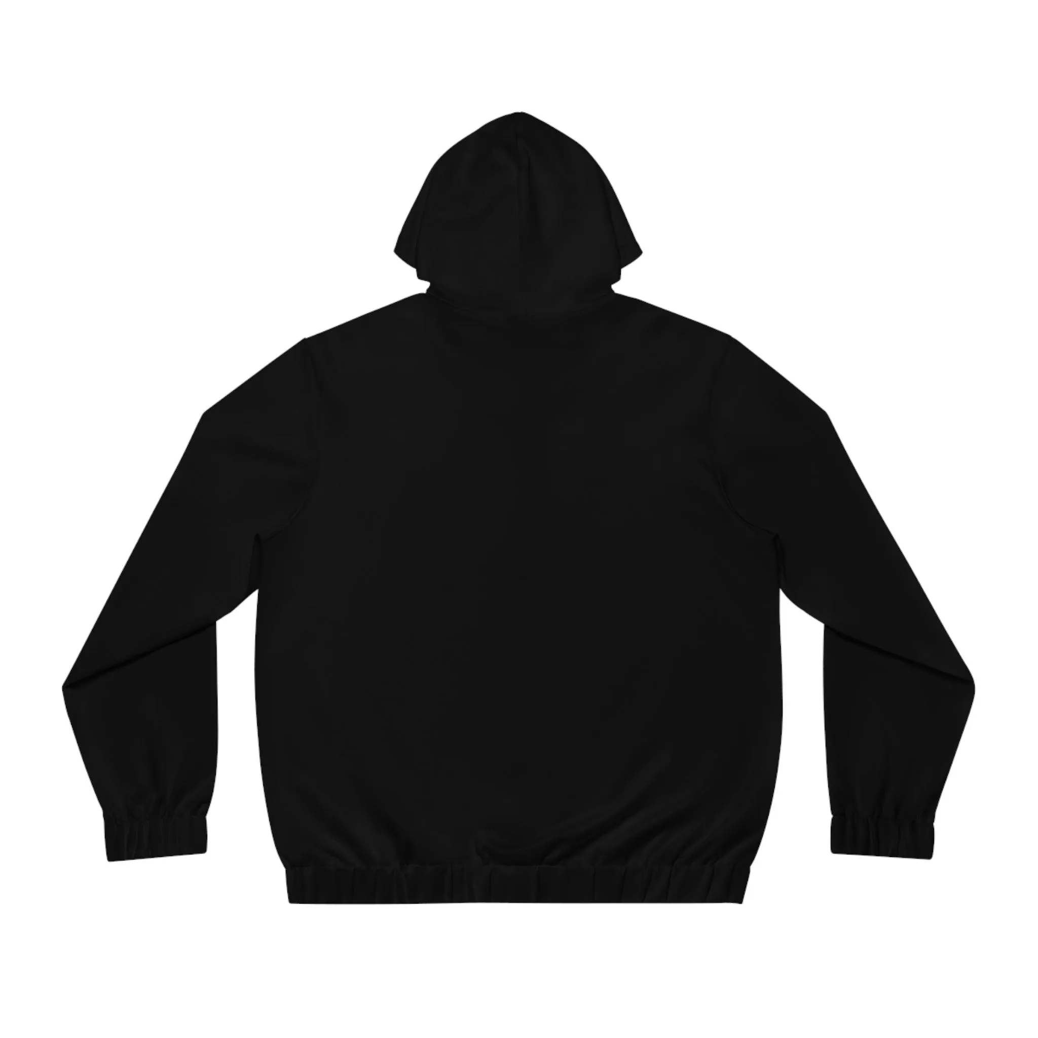 Black Men's Full-Zip Hoodie