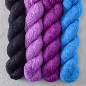Blackbird, Ergosphere, Marine, Sweetgum - Yummy 2-Ply Quartet