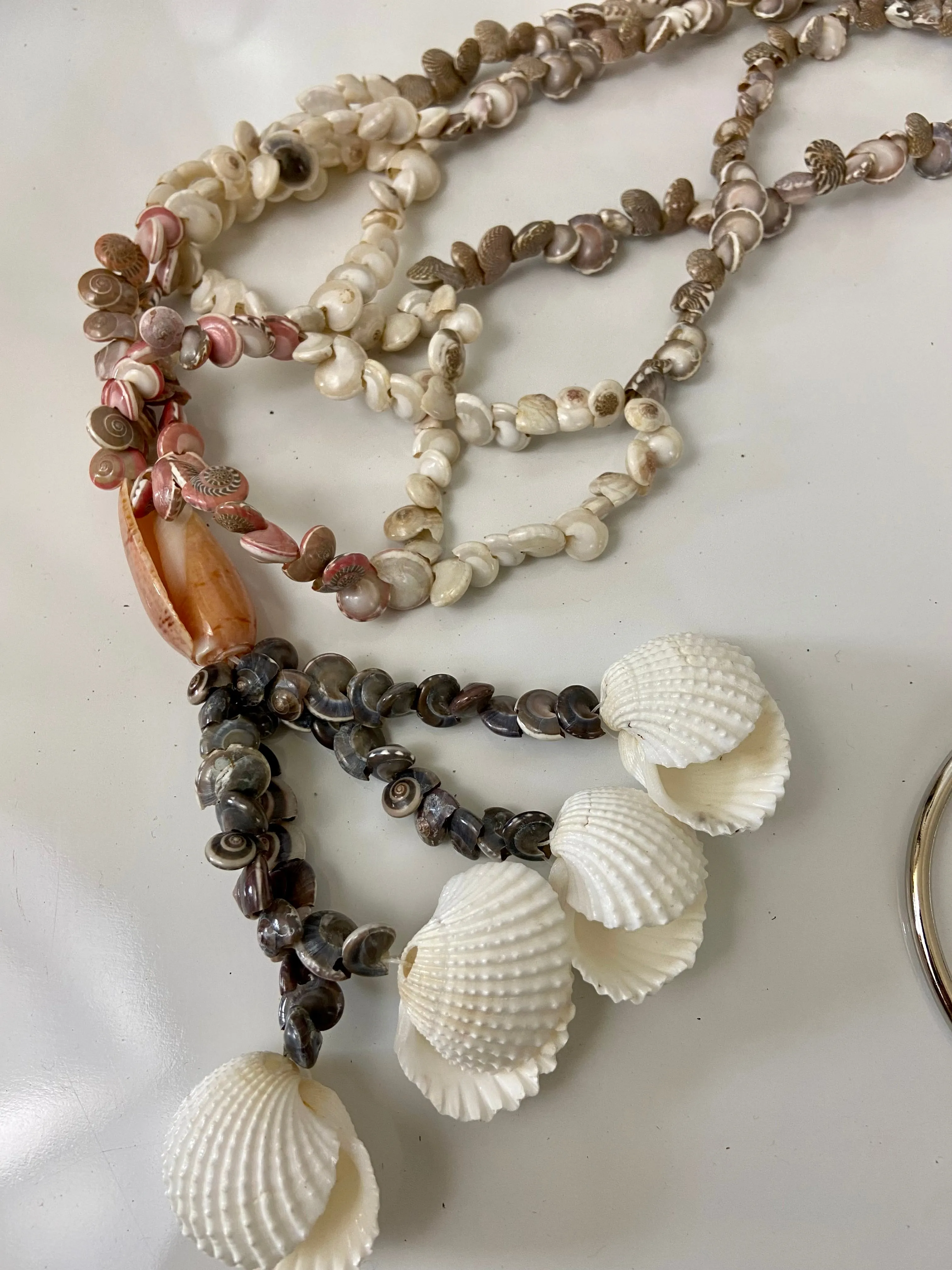 Boho Shells 🐚 in a big circle ⭕️ belt