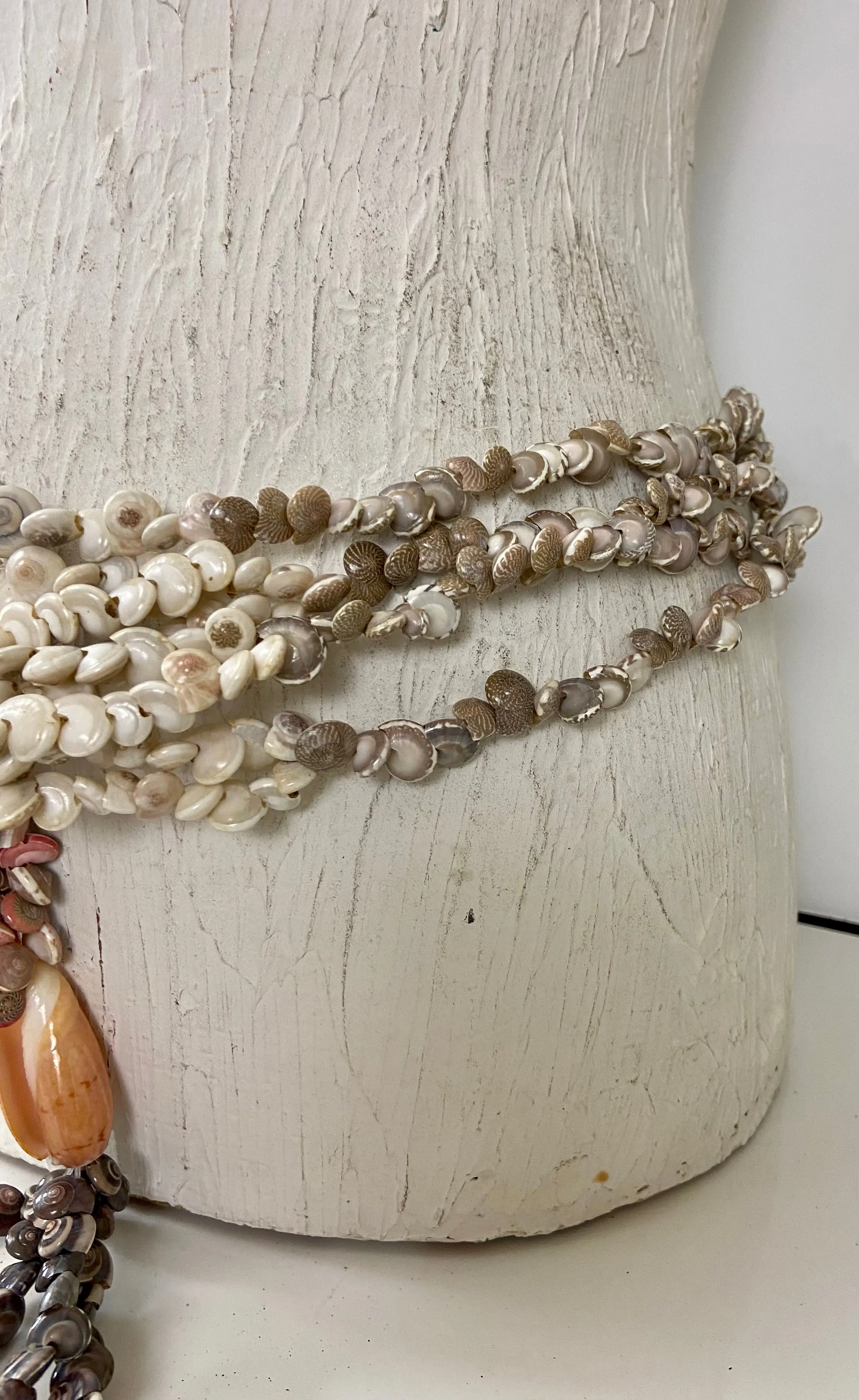 Boho Shells 🐚 in a big circle ⭕️ belt