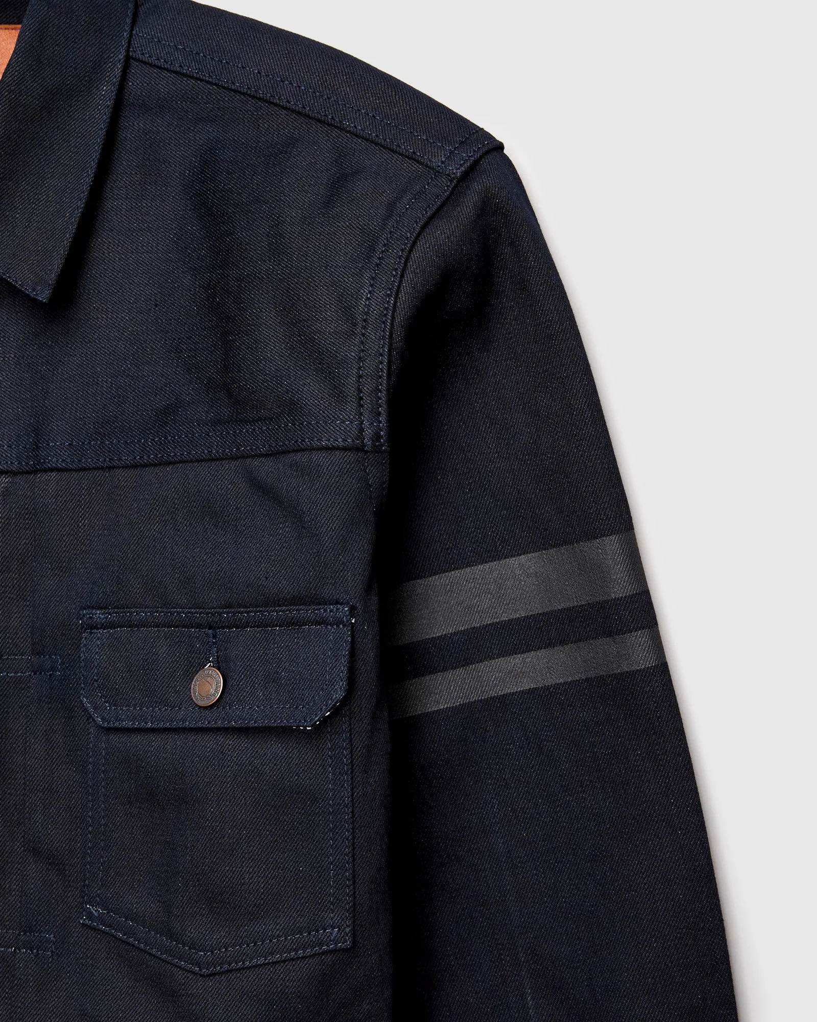 BOM018-J "Grand Indigo – Midnight Edition" 14oz Selvedge Denim Jacket