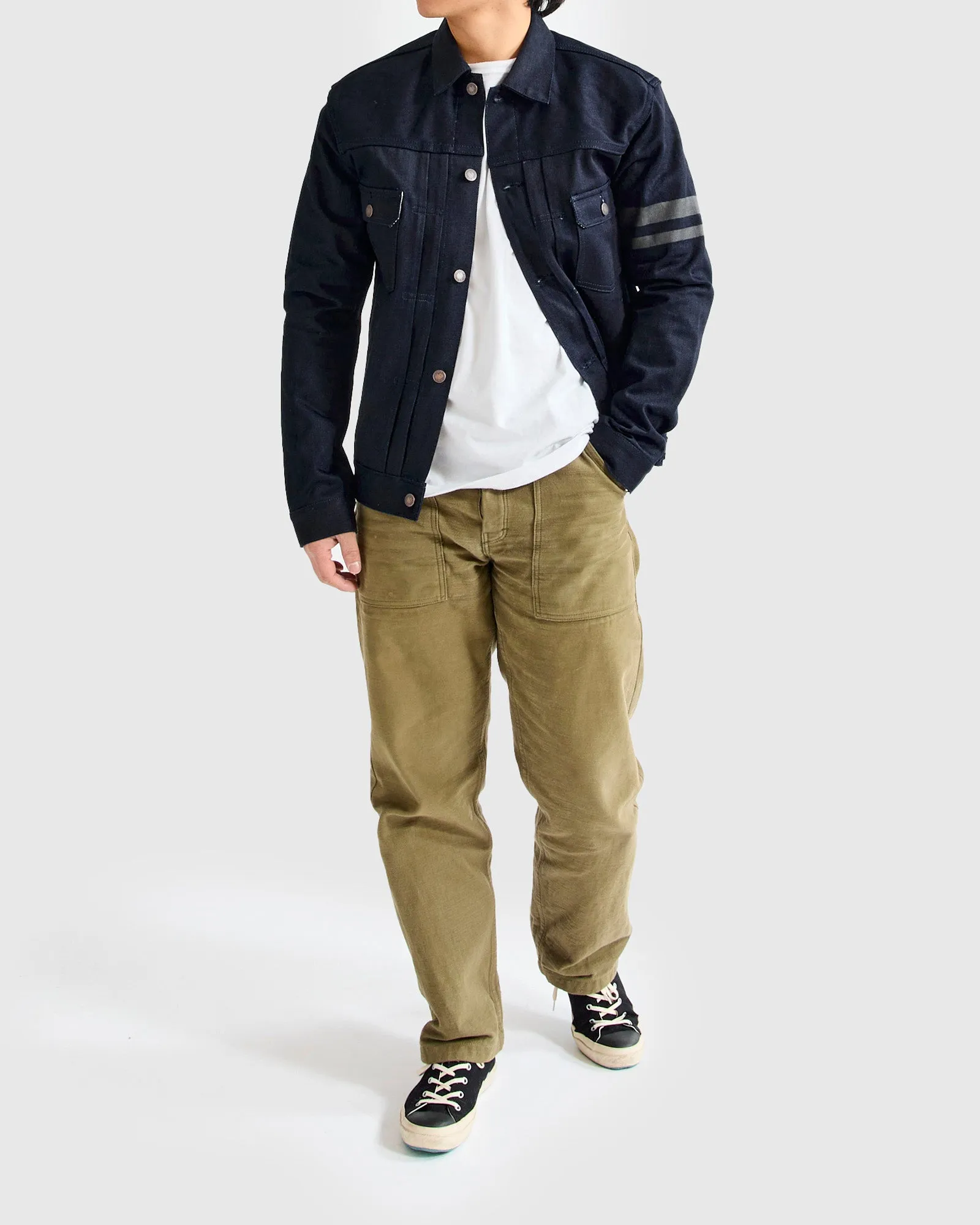 BOM018-J "Grand Indigo – Midnight Edition" 14oz Selvedge Denim Jacket