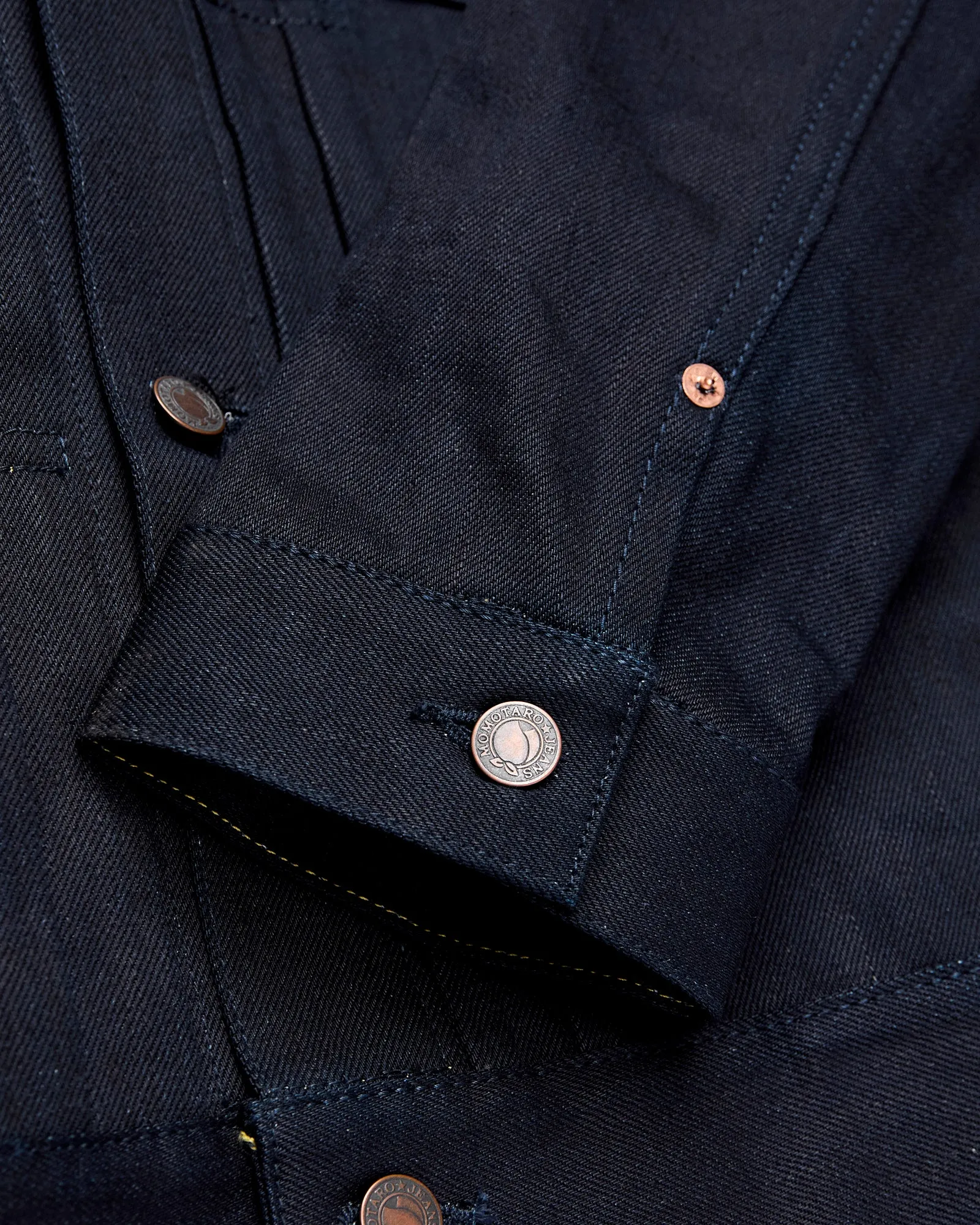 BOM018-J "Grand Indigo – Midnight Edition" 14oz Selvedge Denim Jacket