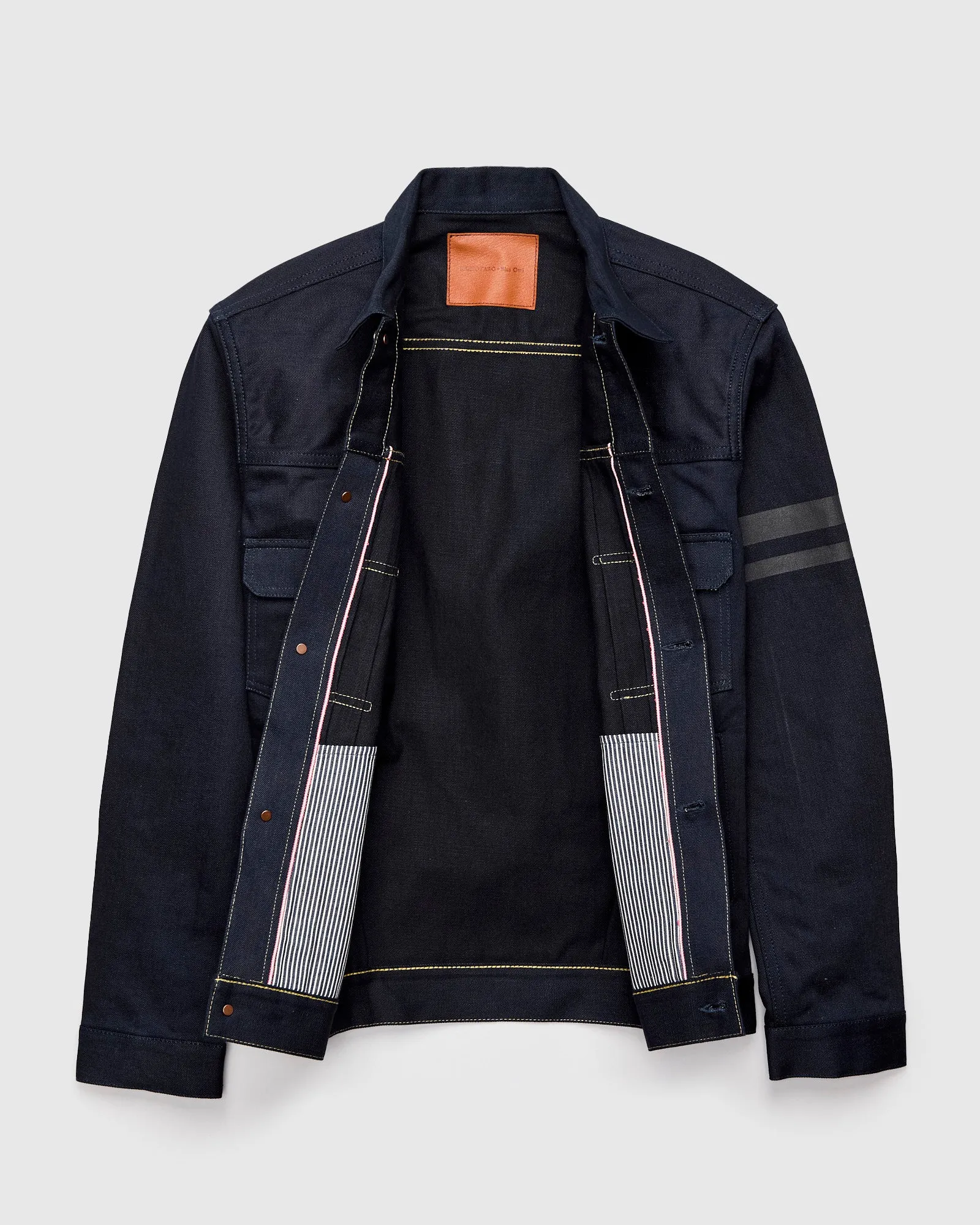 BOM018-J "Grand Indigo – Midnight Edition" 14oz Selvedge Denim Jacket