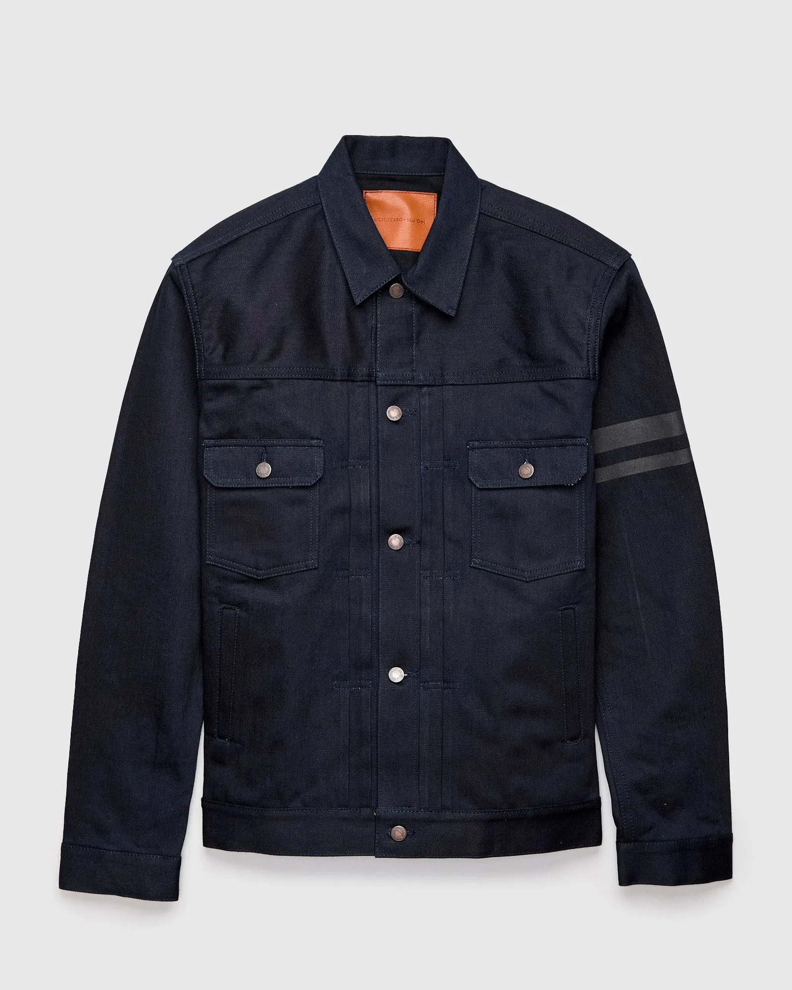 BOM018-J "Grand Indigo – Midnight Edition" 14oz Selvedge Denim Jacket