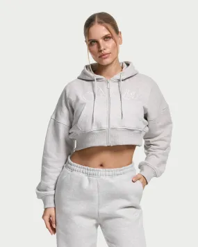Calm Cropped Zip Jacket