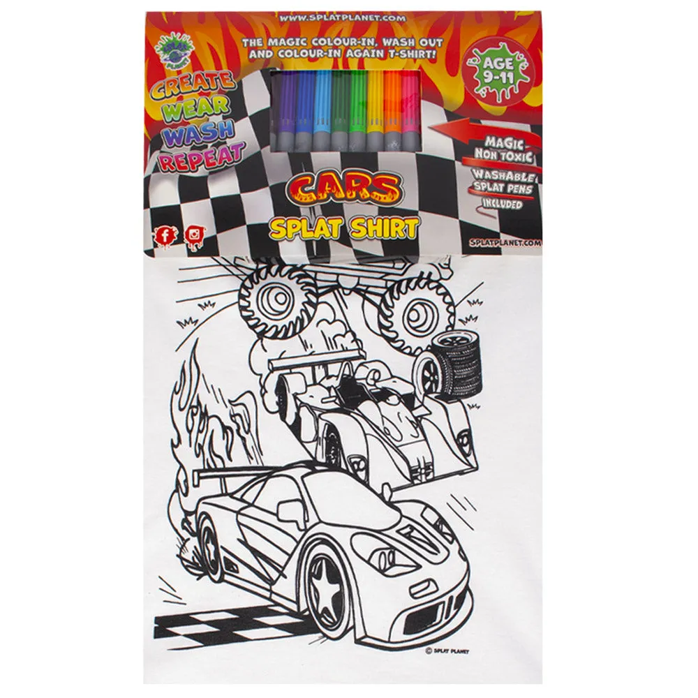 Children's Fruit The Loom Colour-In T-Shirts