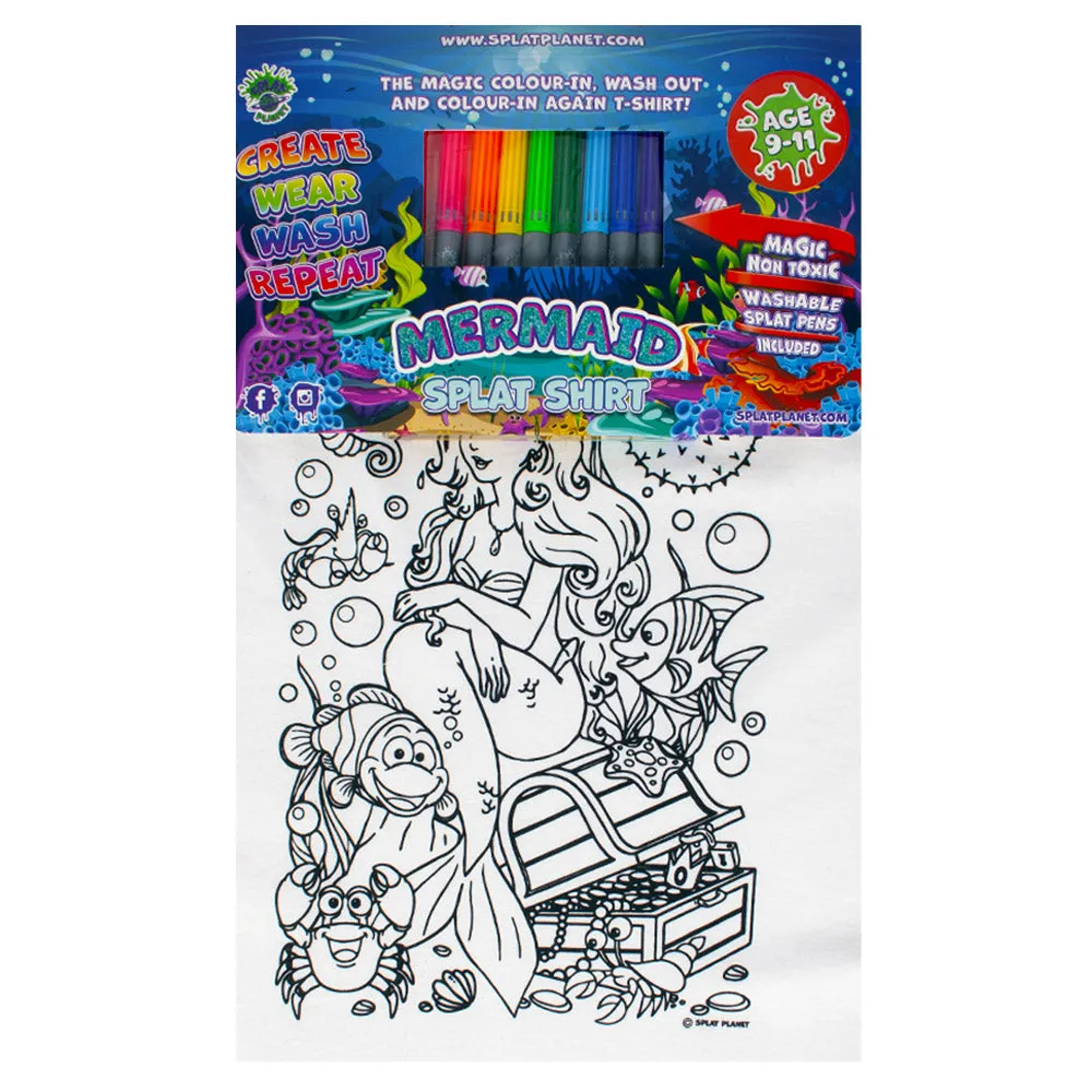 Children's Fruit The Loom Colour-In T-Shirts