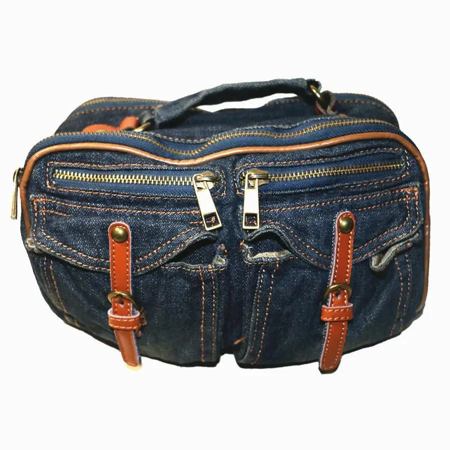 Classic Casual Denim Handbag