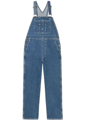 Classic Denim Bib W - Classic Blue