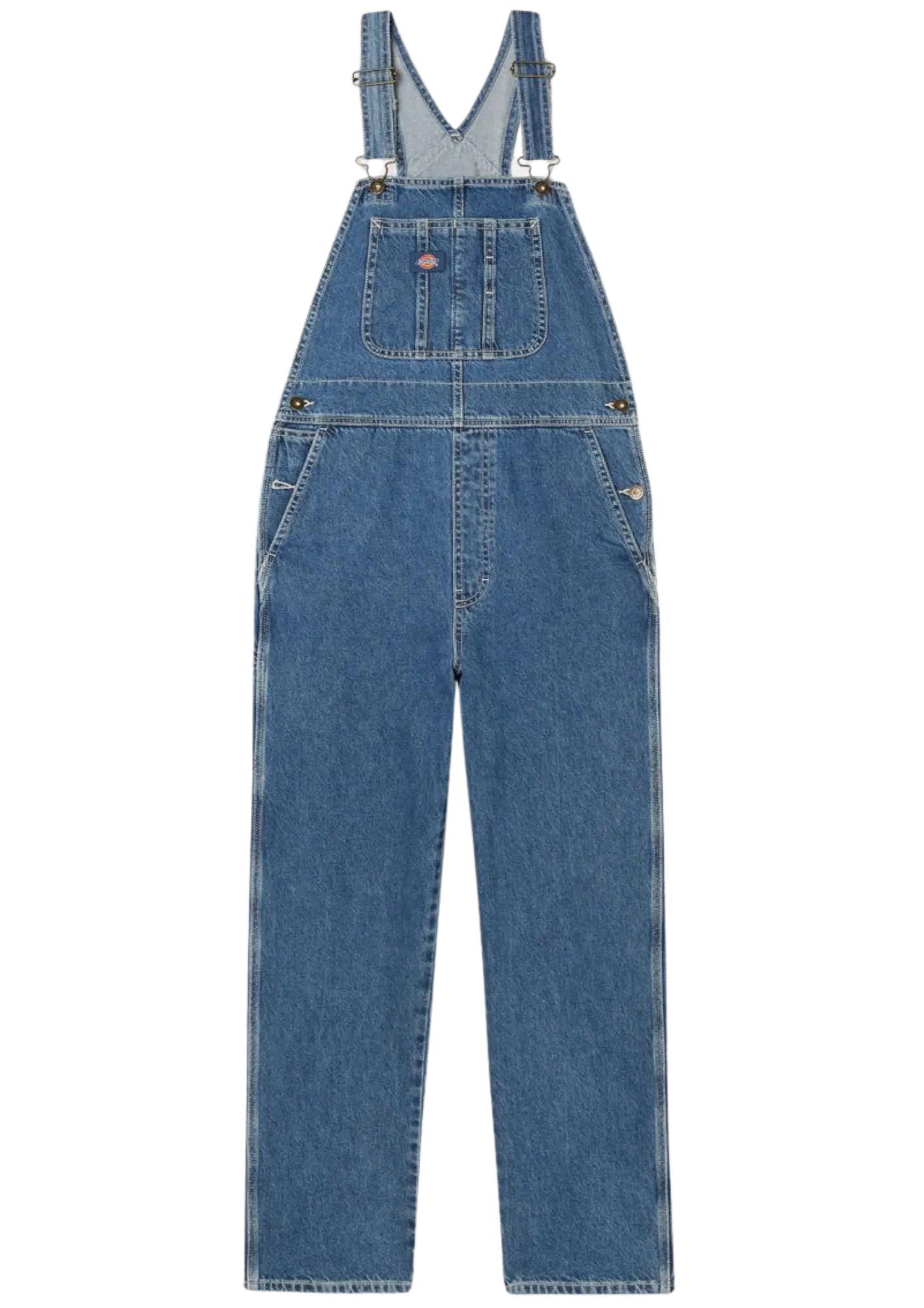 Classic Denim Bib W - Classic Blue