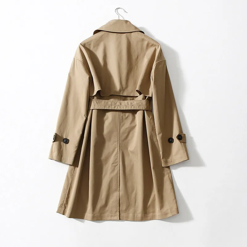 Classic Double-breasted Trench Coat