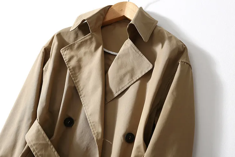 Classic Double-breasted Trench Coat