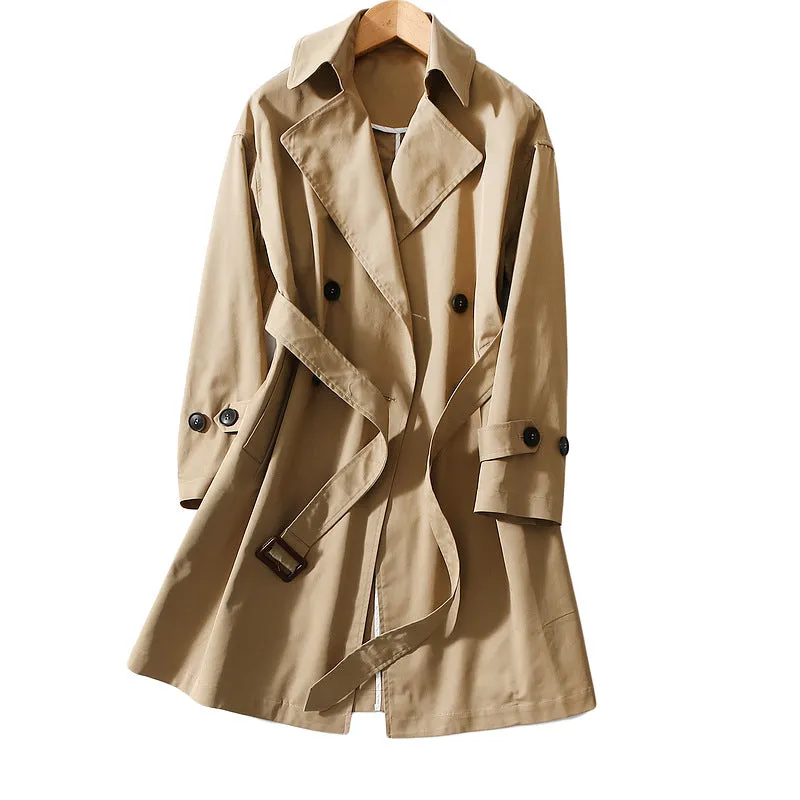 Classic Double-breasted Trench Coat