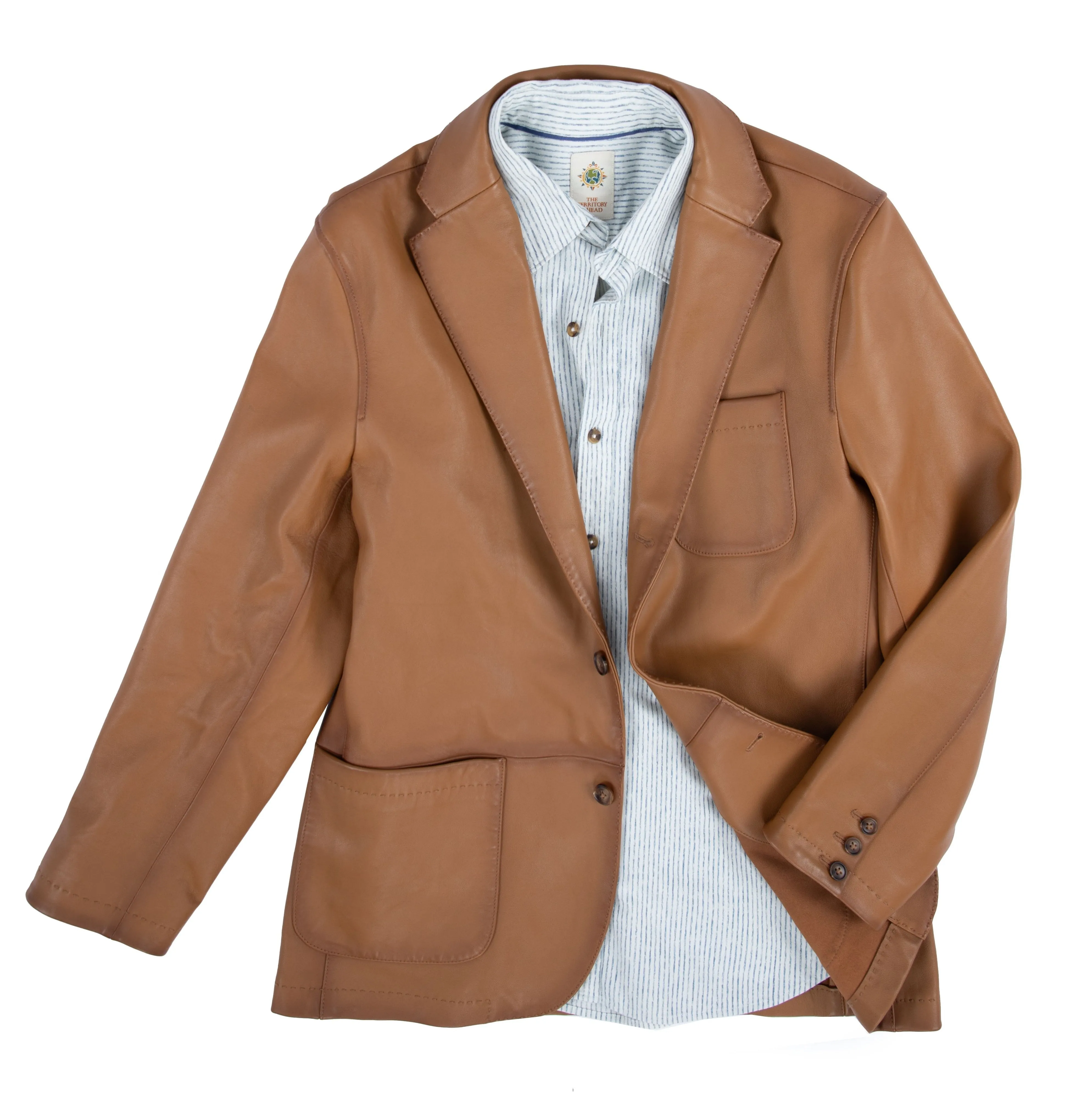 Classic Leather Sport Coat