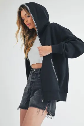 Cozy Noel Full Zip Hoodie