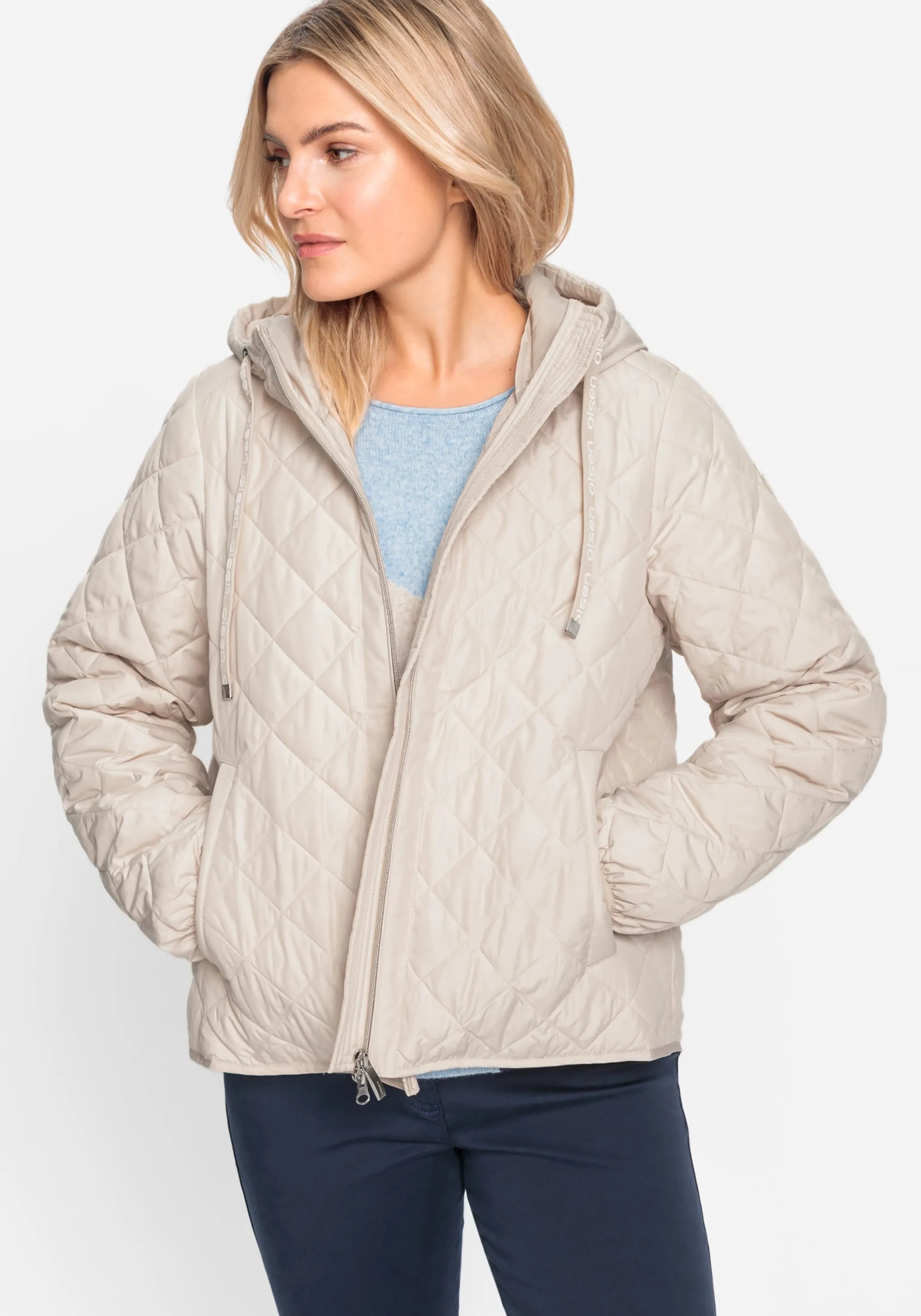 Diamond Quilted Jacket