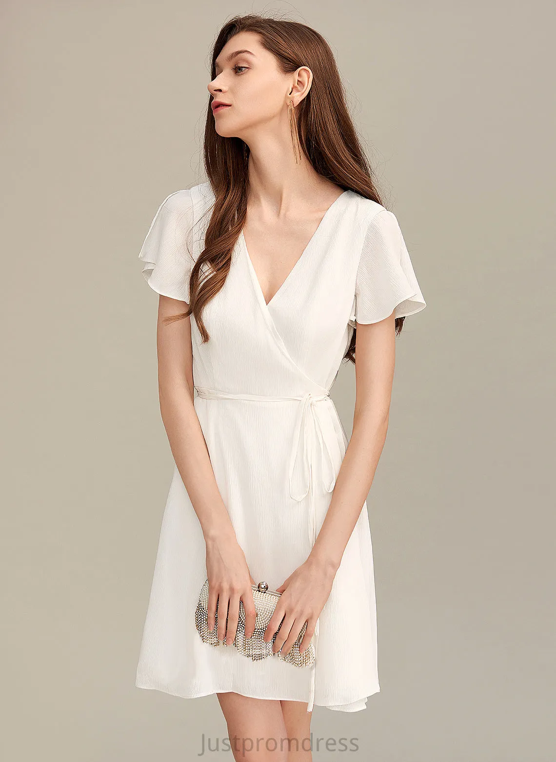 Dresses Formal Dresses A-line V-Neck Kaydence