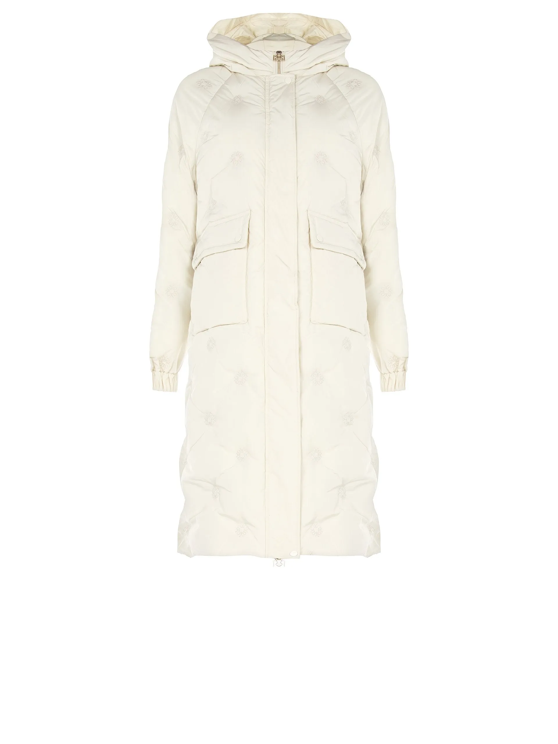 Embroidered Detail Puffer