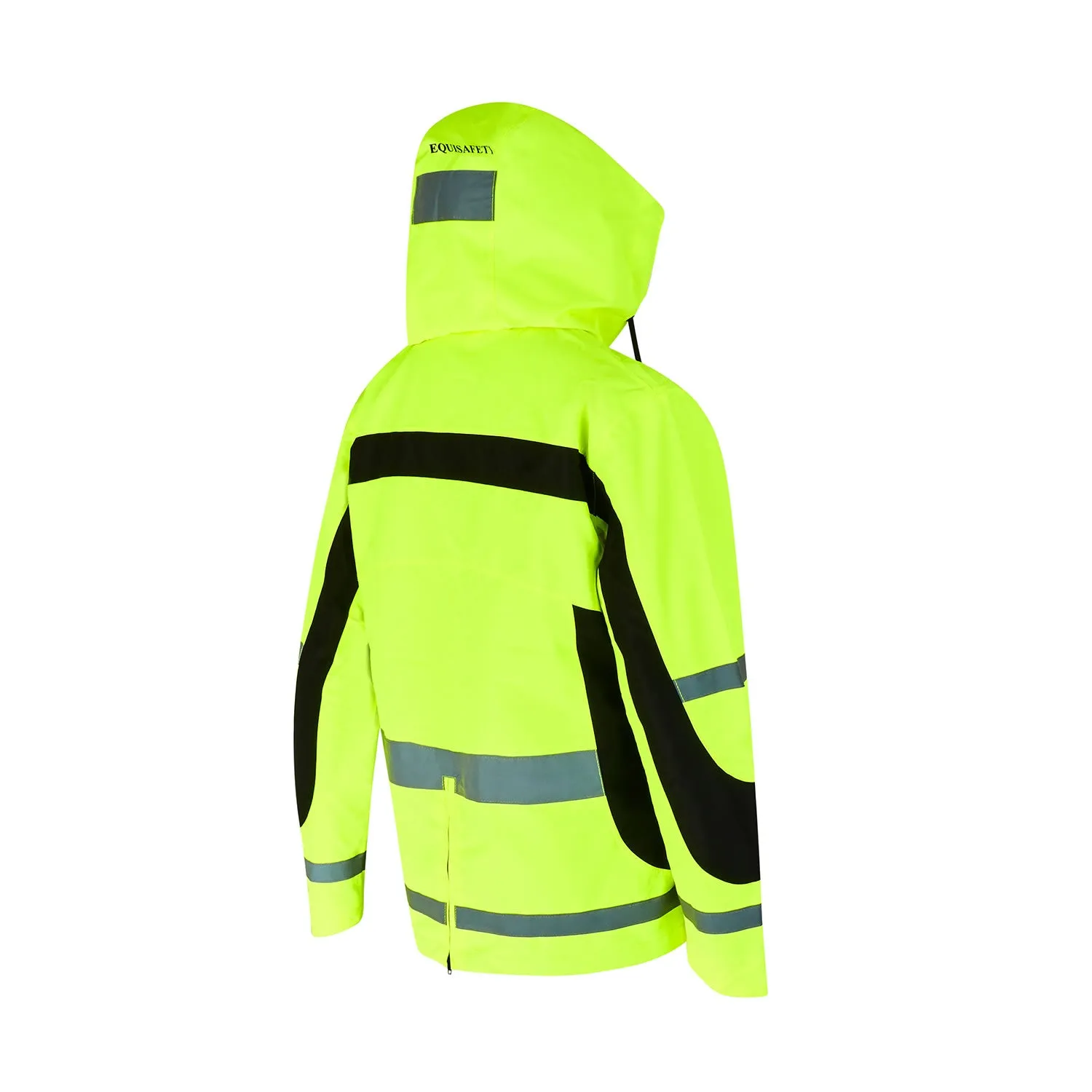 Equisafety Lightweight Waterproof Hi Viz Riding Jackets