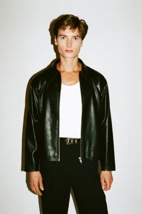 Fairfax Vegan Blouson  |  Black