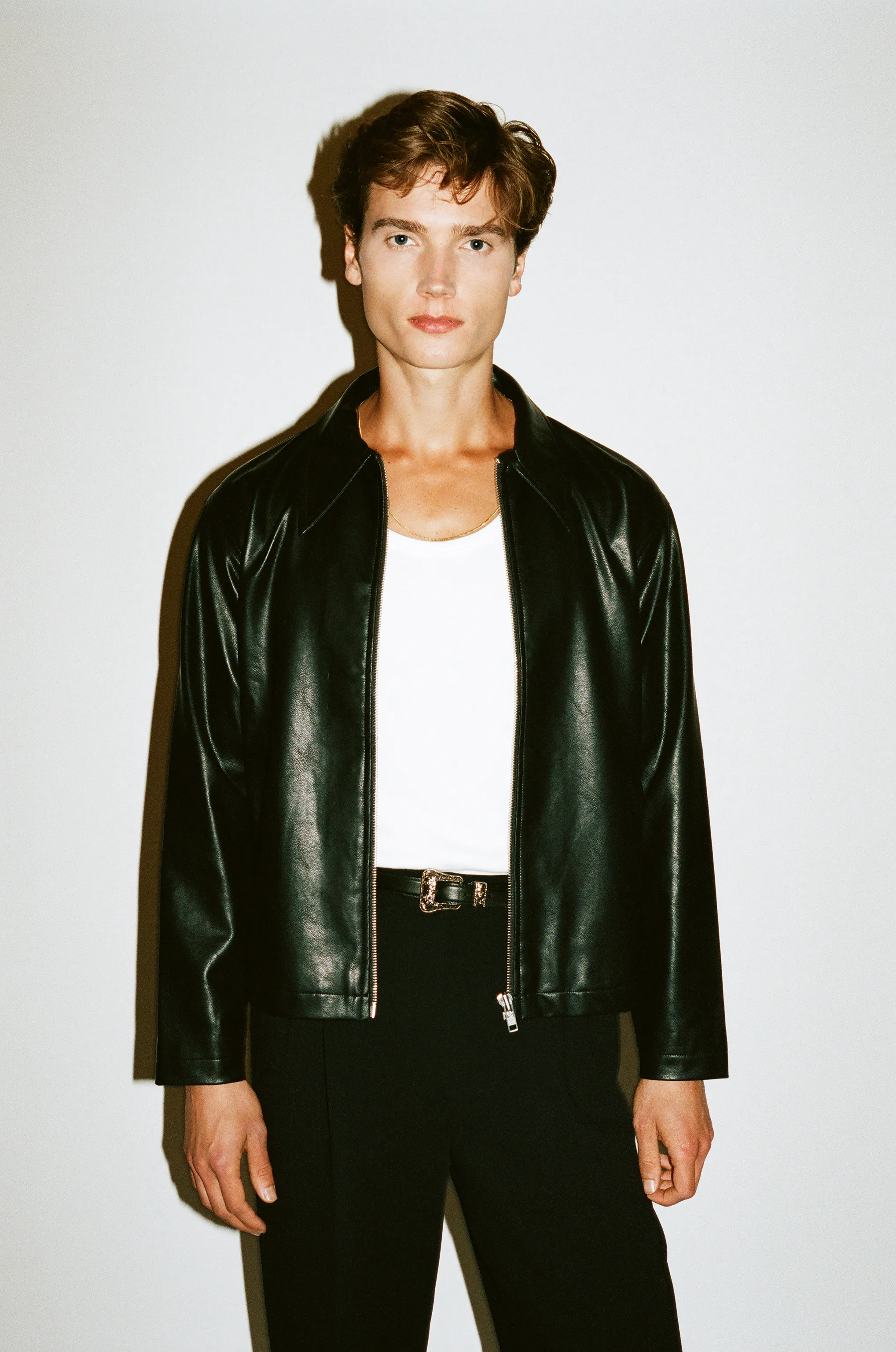 Fairfax Vegan Blouson  |  Black