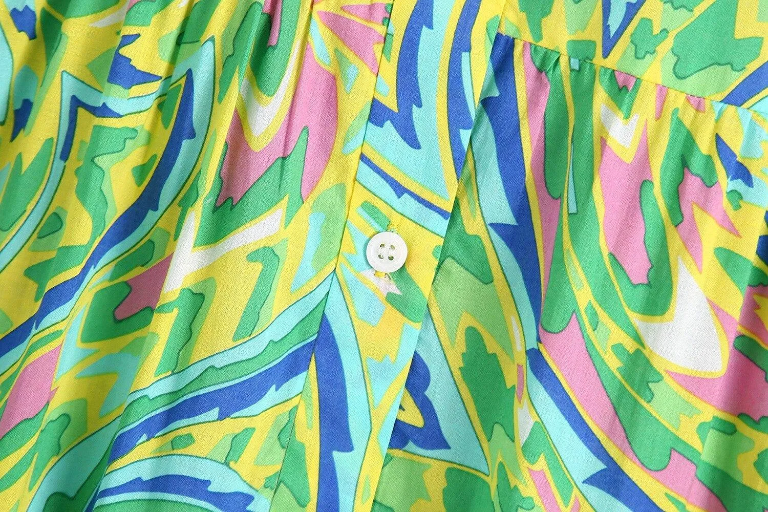 Feel Bright - Floral long sleeve dress