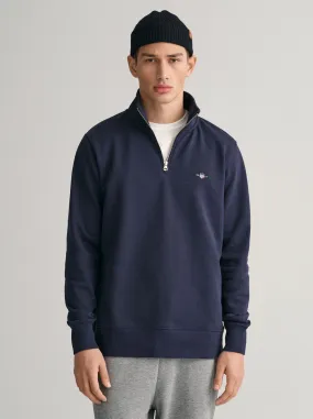 Gant Reg Shield Half Zip Sweatshirt
