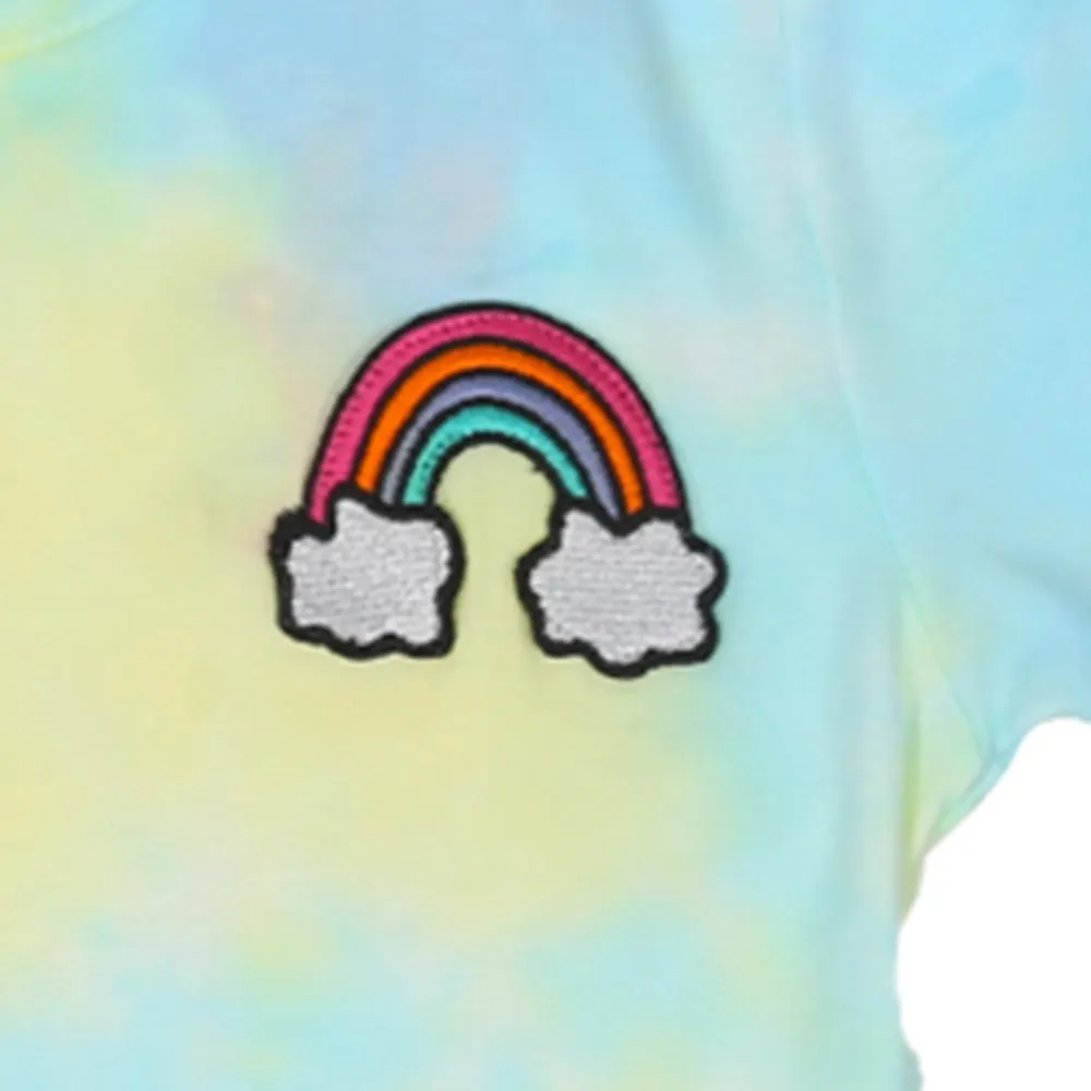 Girls T-Shirt Rainbow - Tie & Dye