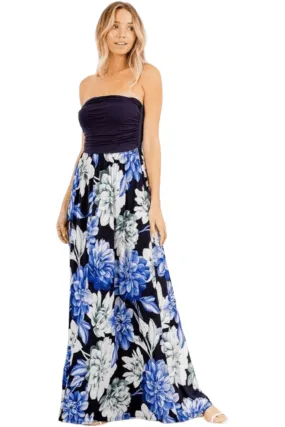 Heimish Floral Print Sleeveless Maxi Dress