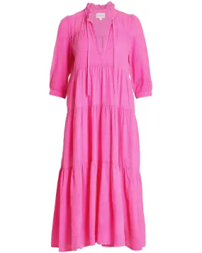 Hibiscus Giselle Midi Dress