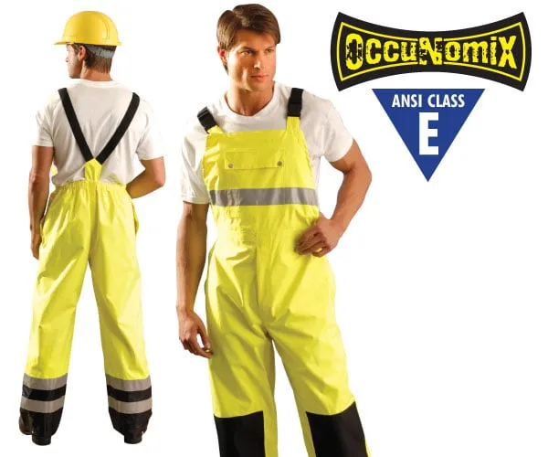 High-Viz Breathable Bib - Lime/Black - XL