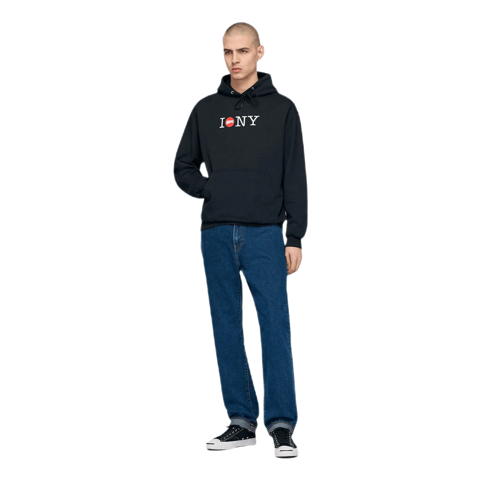 I Hopps Ny Hoodie Black