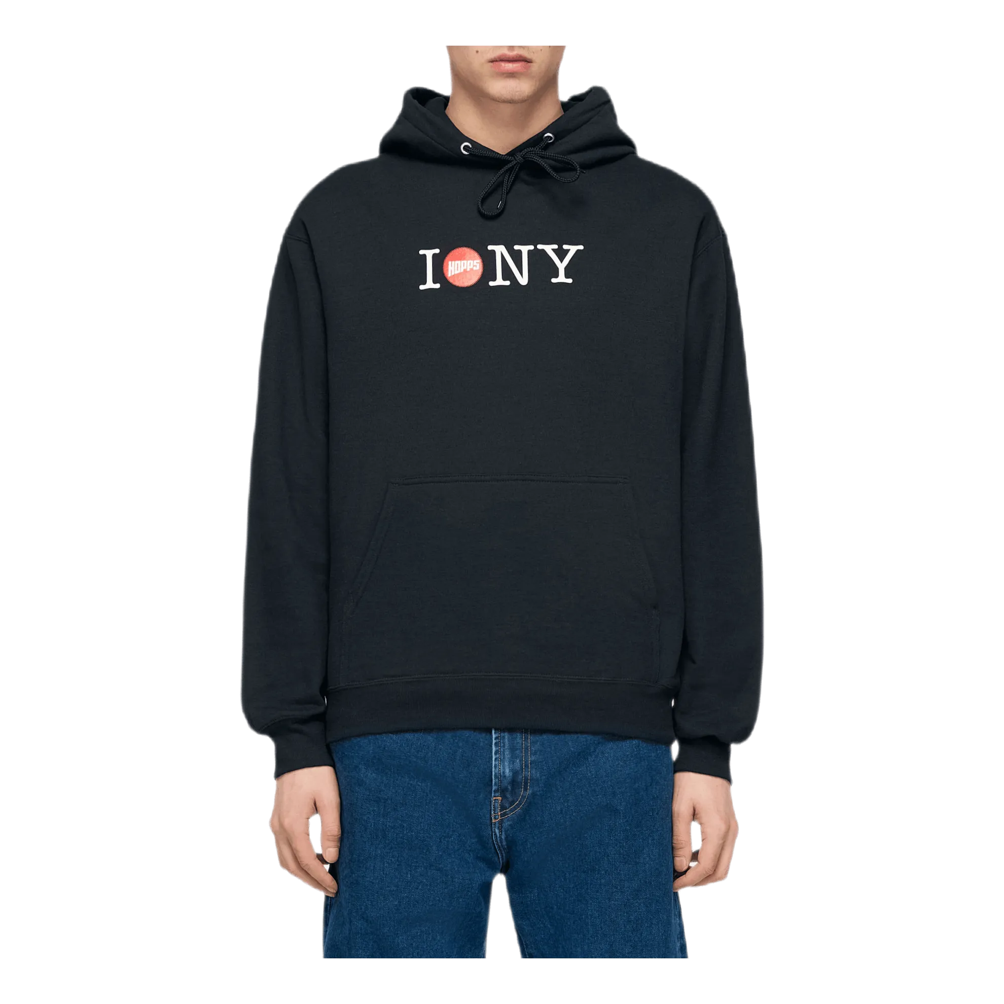 I Hopps Ny Hoodie Black