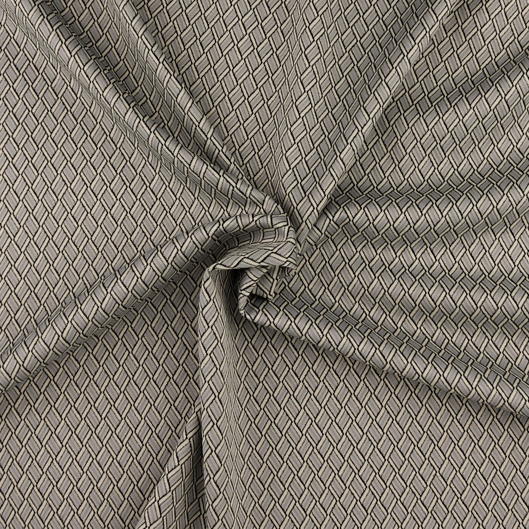 Jacquard Bengaline - MAIKE 016 - Grey