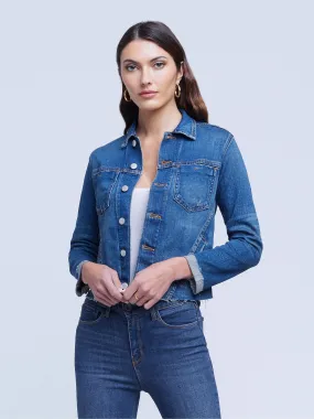 JANELLE SLIM RAW JACKET - AUTHENTIQUE