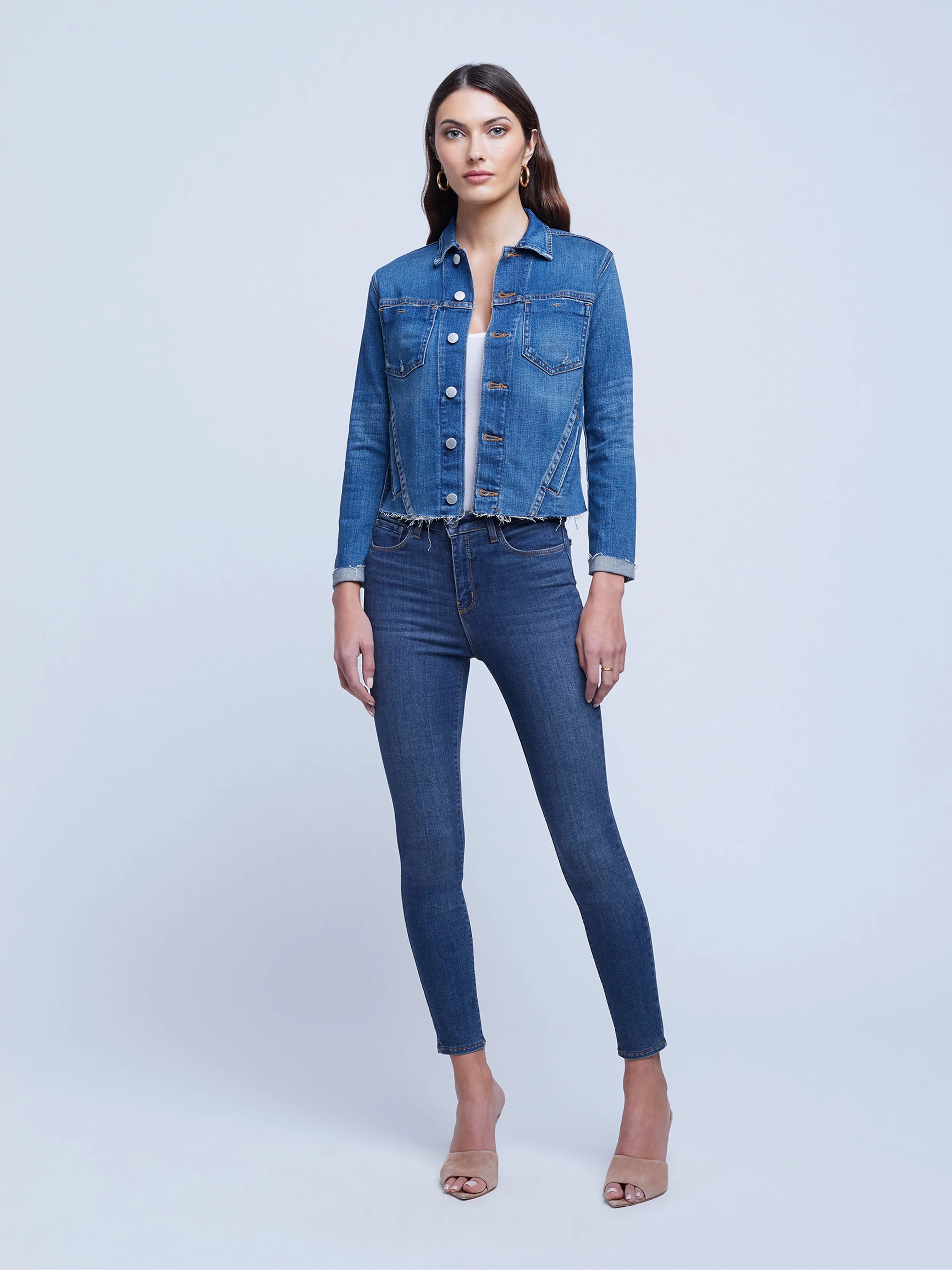 JANELLE SLIM RAW JACKET - AUTHENTIQUE